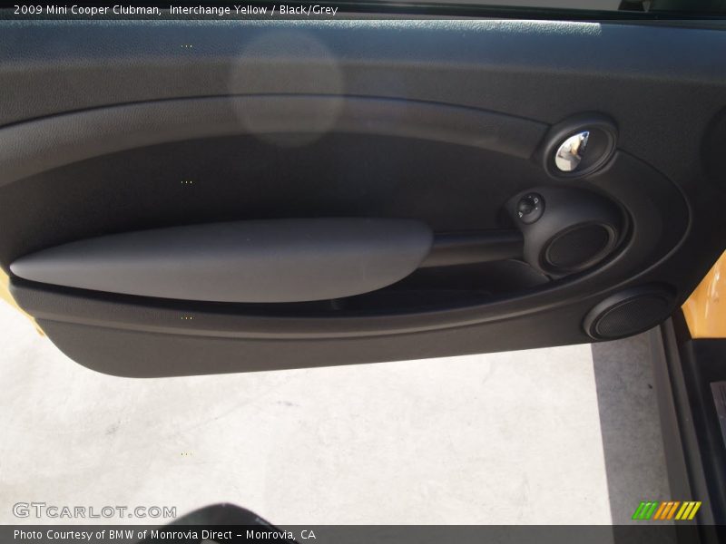 Interchange Yellow / Black/Grey 2009 Mini Cooper Clubman