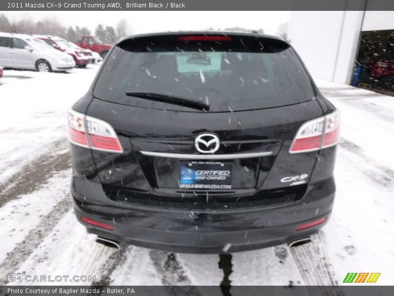 Brilliant Black / Black 2011 Mazda CX-9 Grand Touring AWD