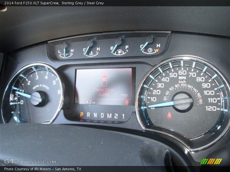 Sterling Grey / Steel Grey 2014 Ford F150 XLT SuperCrew