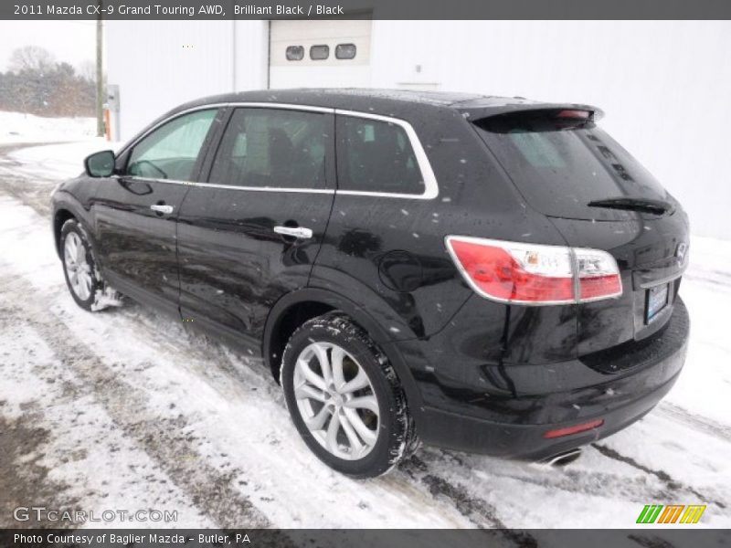 Brilliant Black / Black 2011 Mazda CX-9 Grand Touring AWD