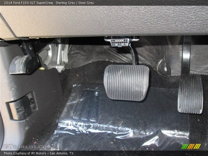 Sterling Grey / Steel Grey 2014 Ford F150 XLT SuperCrew