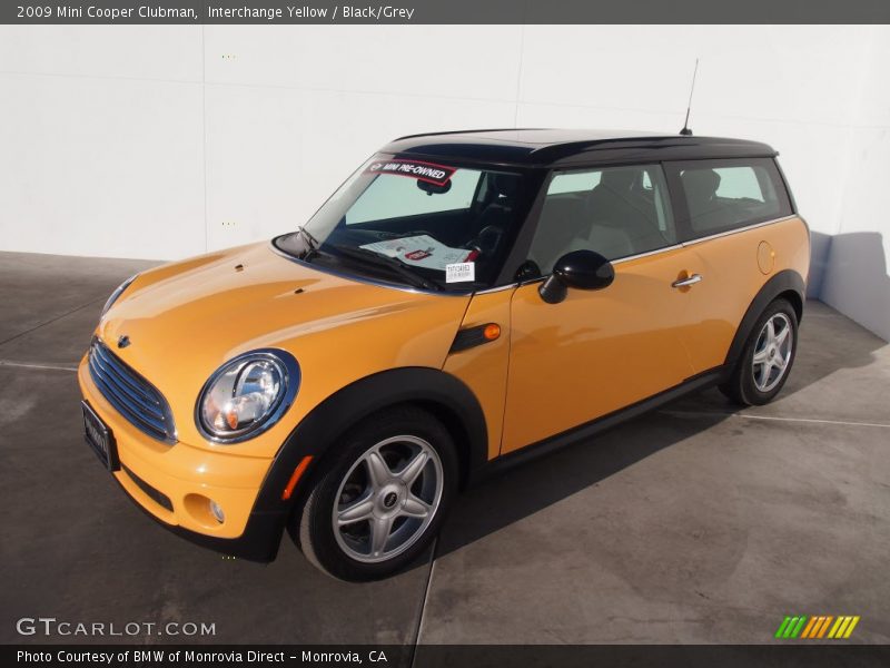 Interchange Yellow / Black/Grey 2009 Mini Cooper Clubman