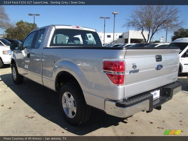 Sterling Grey / Steel Grey 2014 Ford F150 XLT SuperCrew