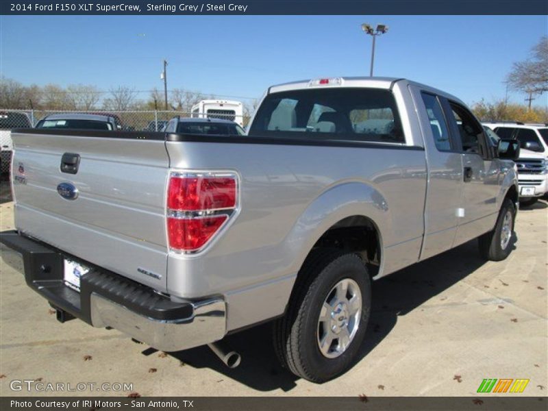 Sterling Grey / Steel Grey 2014 Ford F150 XLT SuperCrew