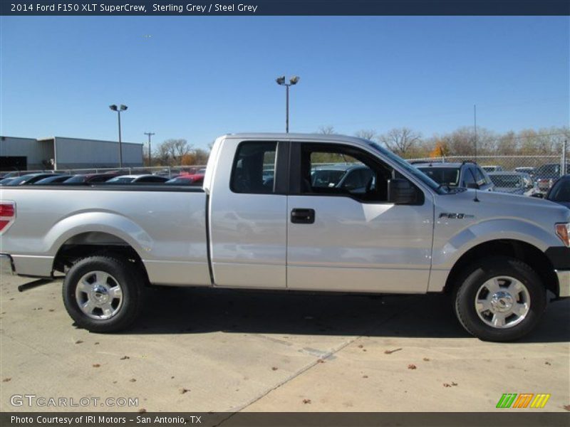 Sterling Grey / Steel Grey 2014 Ford F150 XLT SuperCrew
