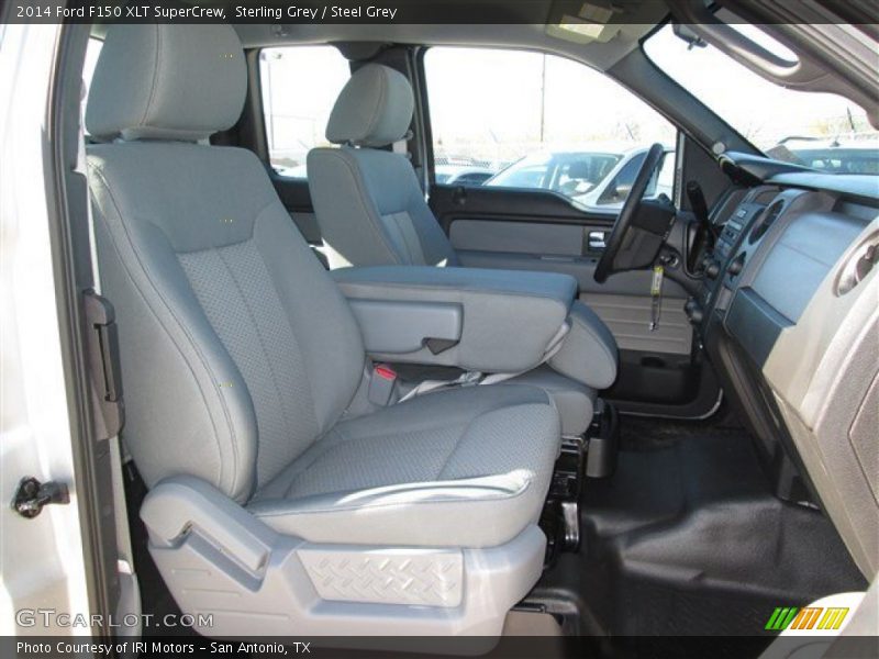 Sterling Grey / Steel Grey 2014 Ford F150 XLT SuperCrew