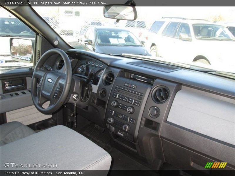 Sterling Grey / Steel Grey 2014 Ford F150 XLT SuperCrew