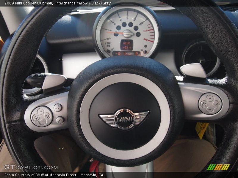 Interchange Yellow / Black/Grey 2009 Mini Cooper Clubman