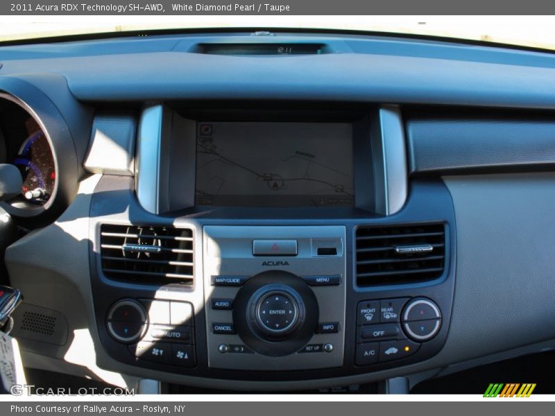 White Diamond Pearl / Taupe 2011 Acura RDX Technology SH-AWD