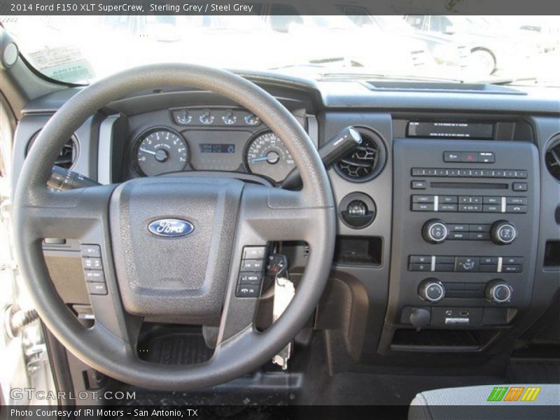 Sterling Grey / Steel Grey 2014 Ford F150 XLT SuperCrew