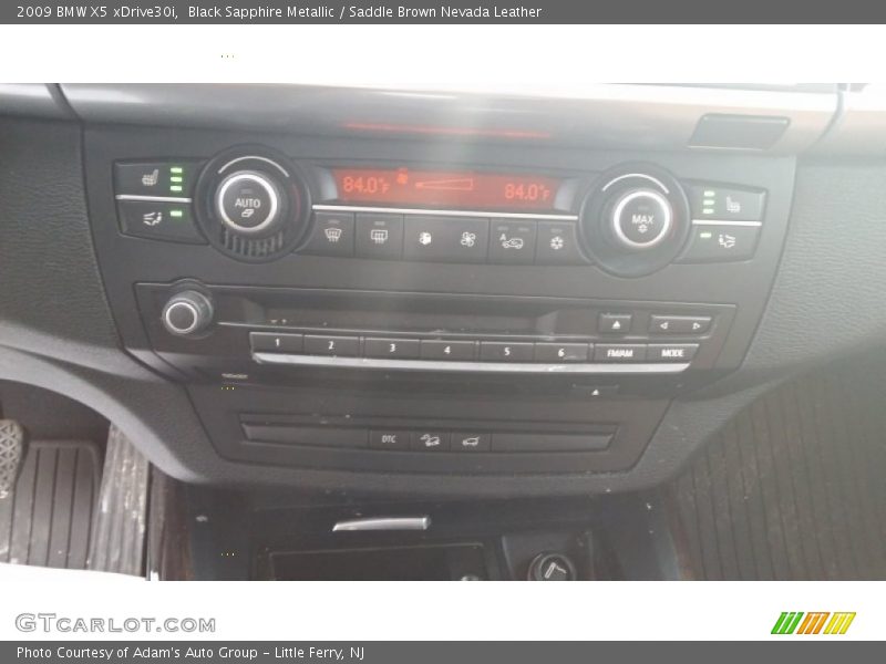 Black Sapphire Metallic / Saddle Brown Nevada Leather 2009 BMW X5 xDrive30i