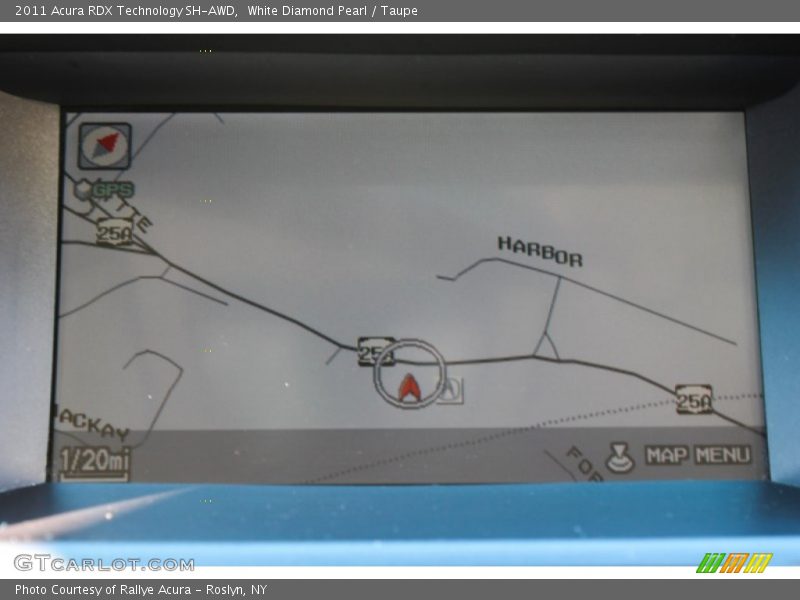 White Diamond Pearl / Taupe 2011 Acura RDX Technology SH-AWD