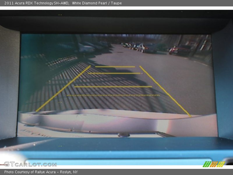 White Diamond Pearl / Taupe 2011 Acura RDX Technology SH-AWD