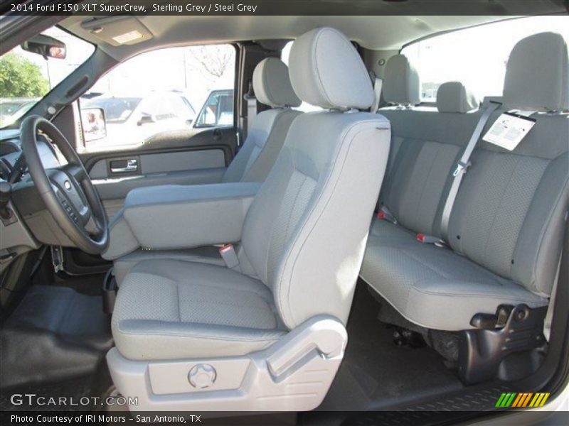 Sterling Grey / Steel Grey 2014 Ford F150 XLT SuperCrew