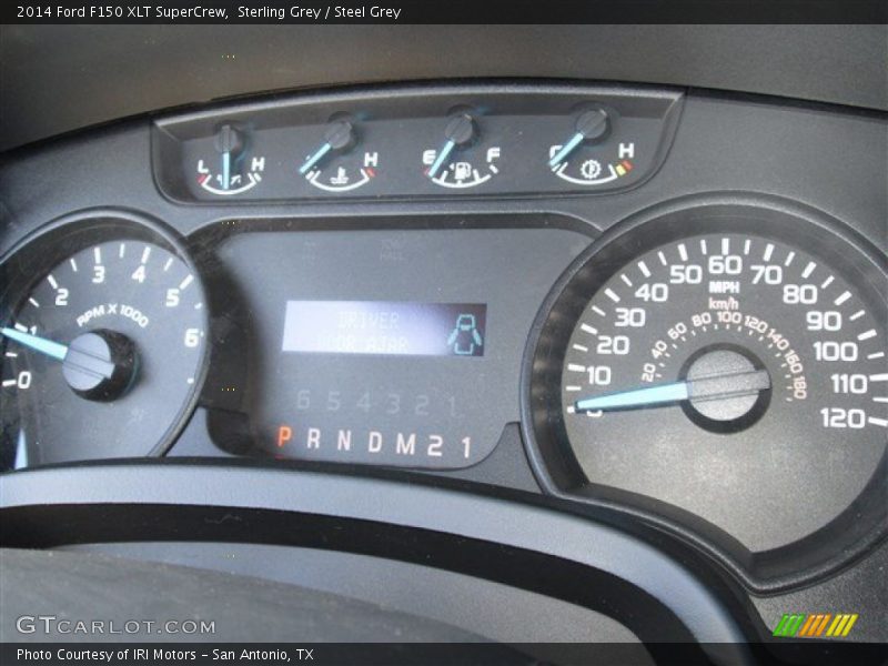 Sterling Grey / Steel Grey 2014 Ford F150 XLT SuperCrew