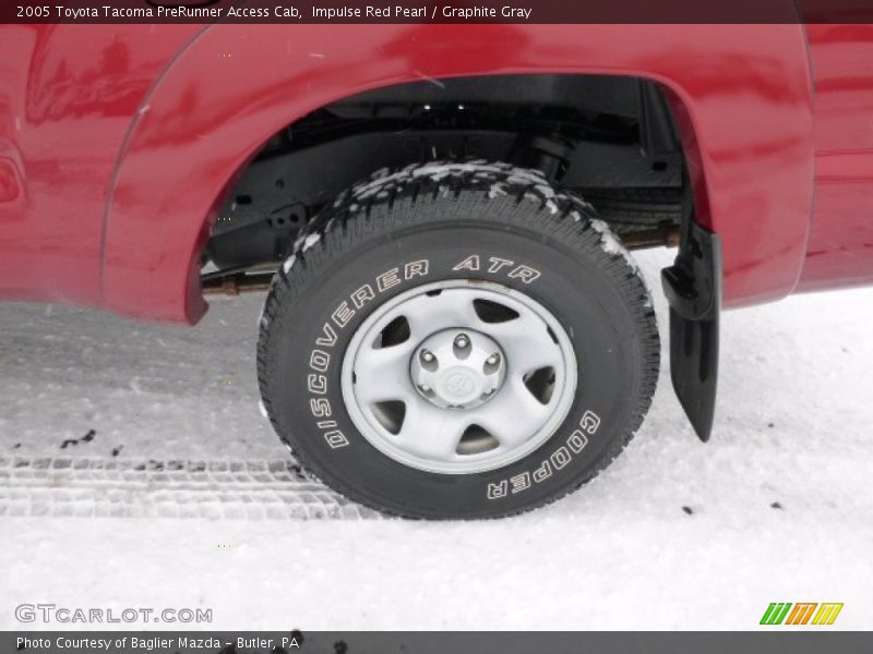 Impulse Red Pearl / Graphite Gray 2005 Toyota Tacoma PreRunner Access Cab