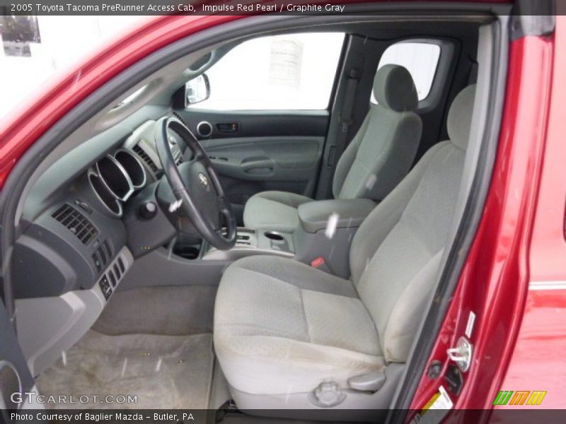 Impulse Red Pearl / Graphite Gray 2005 Toyota Tacoma PreRunner Access Cab