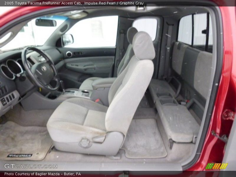 Impulse Red Pearl / Graphite Gray 2005 Toyota Tacoma PreRunner Access Cab