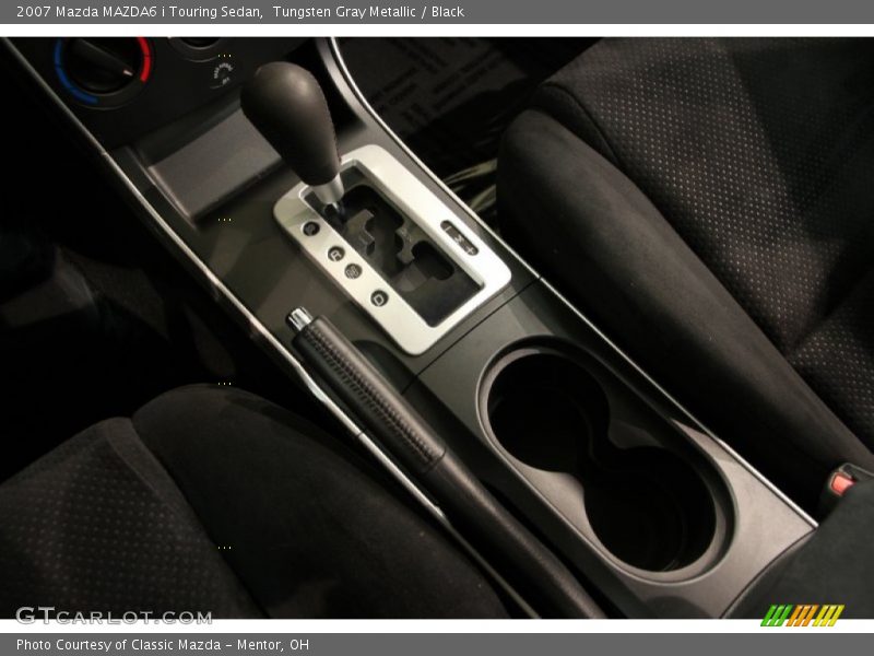Tungsten Gray Metallic / Black 2007 Mazda MAZDA6 i Touring Sedan