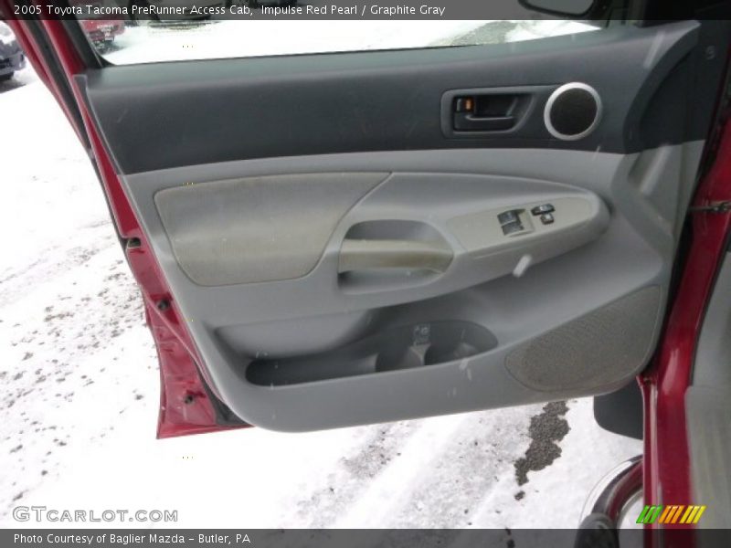 Impulse Red Pearl / Graphite Gray 2005 Toyota Tacoma PreRunner Access Cab