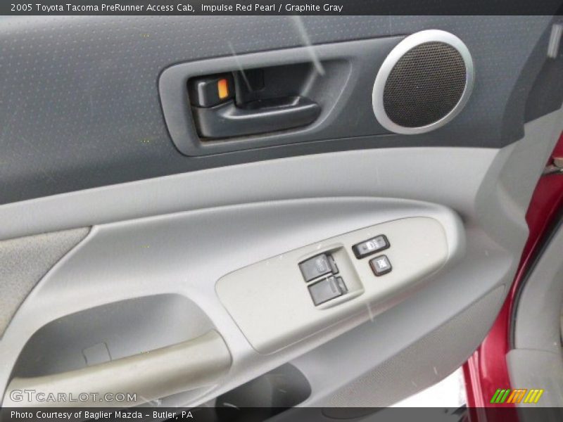 Impulse Red Pearl / Graphite Gray 2005 Toyota Tacoma PreRunner Access Cab