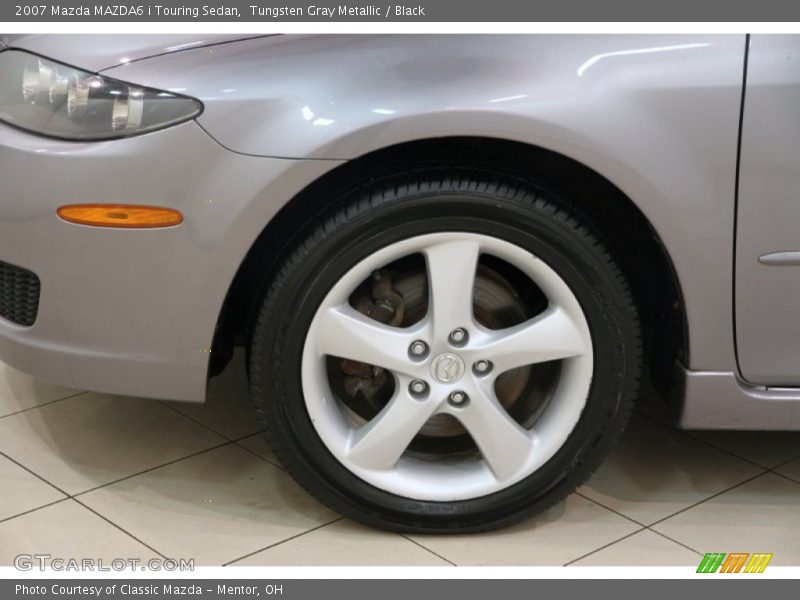 Tungsten Gray Metallic / Black 2007 Mazda MAZDA6 i Touring Sedan