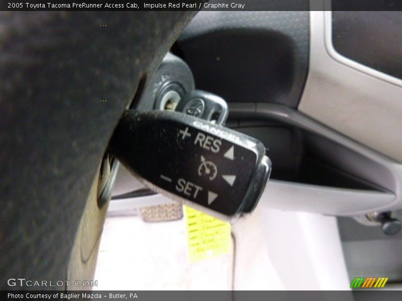 Impulse Red Pearl / Graphite Gray 2005 Toyota Tacoma PreRunner Access Cab