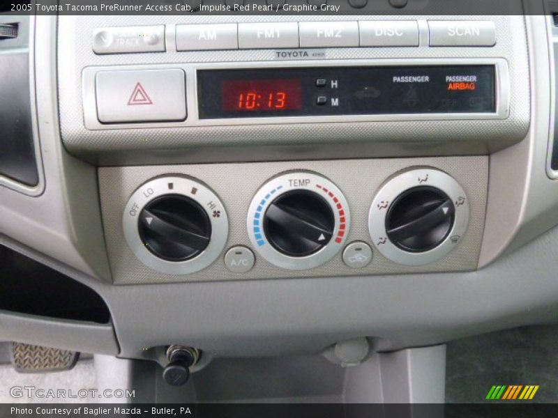 Impulse Red Pearl / Graphite Gray 2005 Toyota Tacoma PreRunner Access Cab