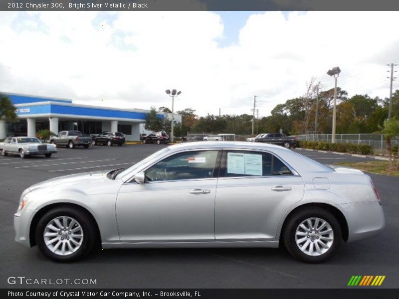Bright Silver Metallic / Black 2012 Chrysler 300