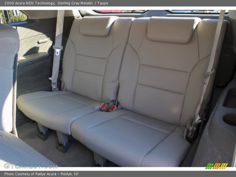 Sterling Gray Metallic / Taupe 2009 Acura MDX Technology