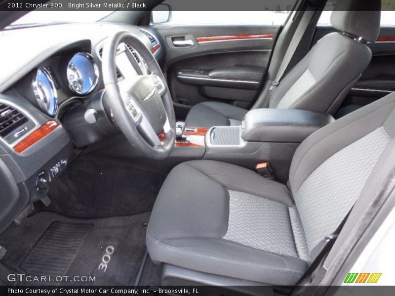 Bright Silver Metallic / Black 2012 Chrysler 300