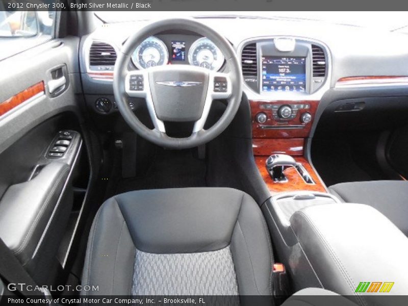 Bright Silver Metallic / Black 2012 Chrysler 300