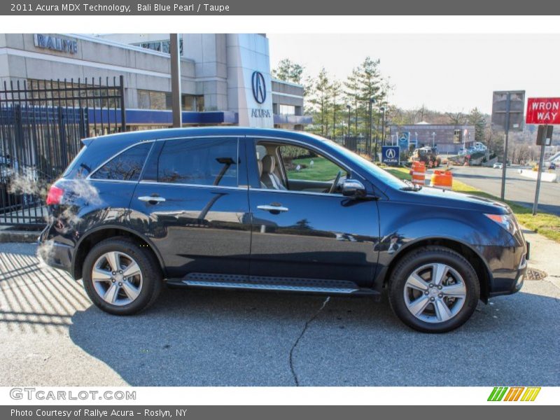 Bali Blue Pearl / Taupe 2011 Acura MDX Technology
