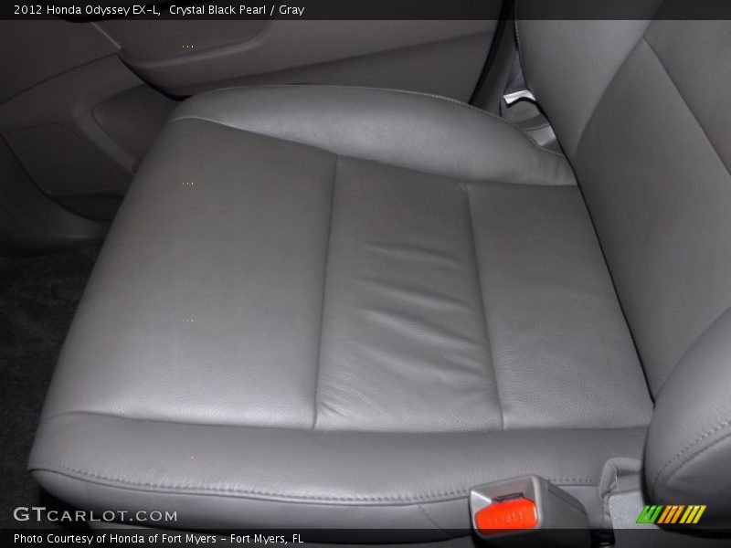 Crystal Black Pearl / Gray 2012 Honda Odyssey EX-L