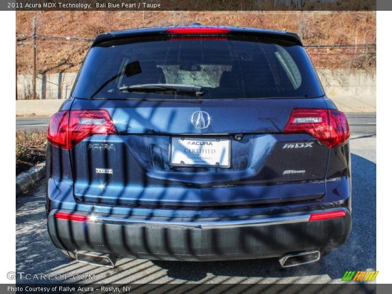 Bali Blue Pearl / Taupe 2011 Acura MDX Technology