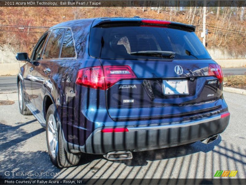 Bali Blue Pearl / Taupe 2011 Acura MDX Technology