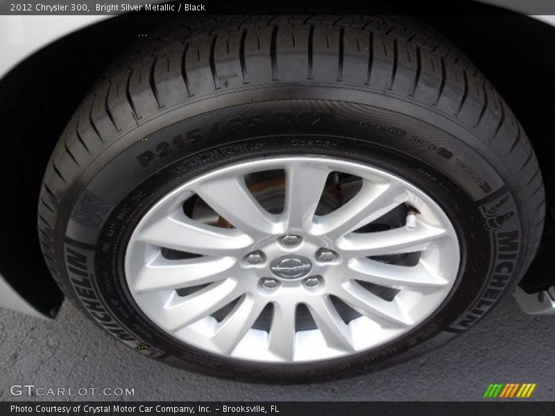 Bright Silver Metallic / Black 2012 Chrysler 300