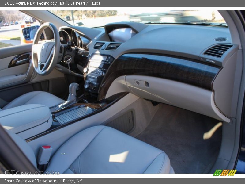 Bali Blue Pearl / Taupe 2011 Acura MDX Technology