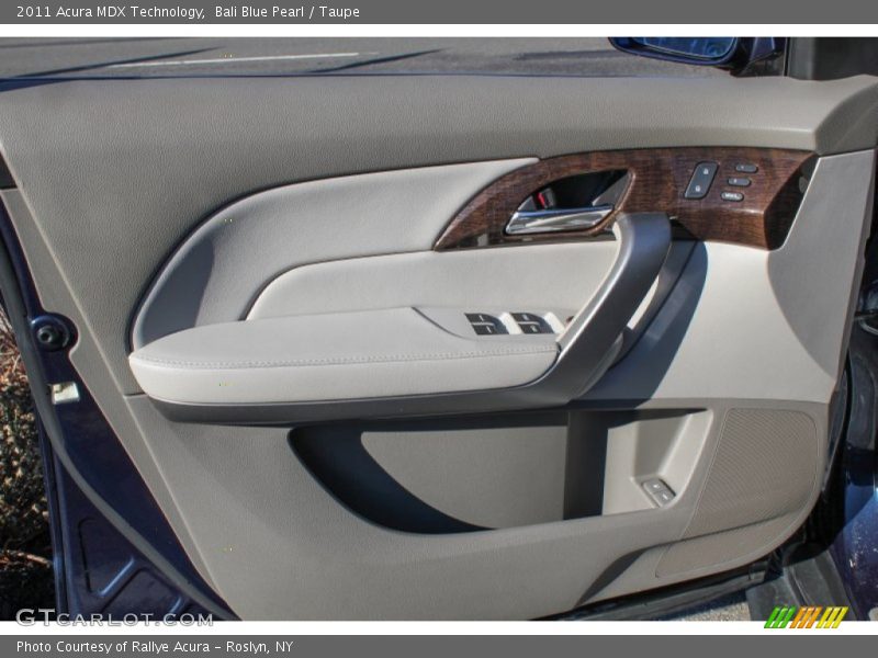 Bali Blue Pearl / Taupe 2011 Acura MDX Technology