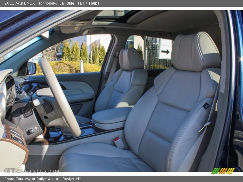 Bali Blue Pearl / Taupe 2011 Acura MDX Technology