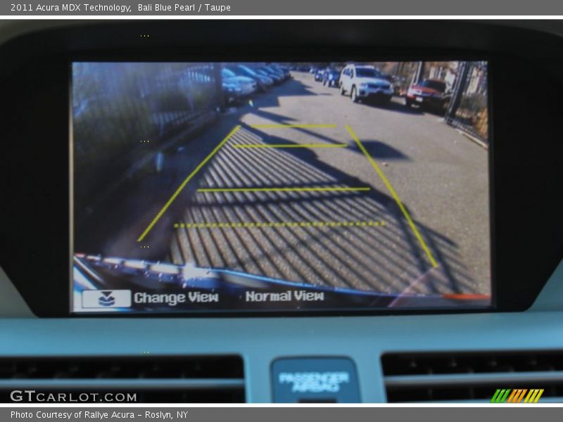 Bali Blue Pearl / Taupe 2011 Acura MDX Technology