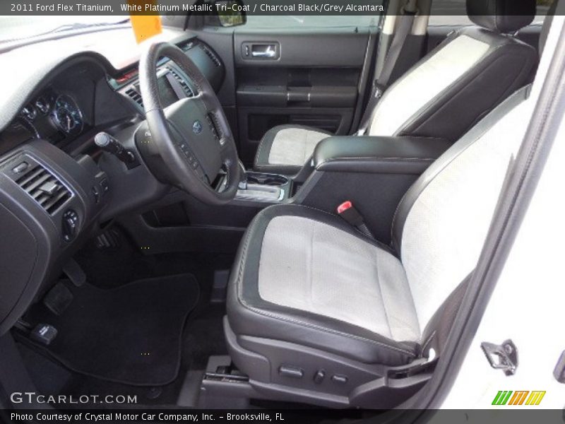 Front Seat of 2011 Flex Titanium