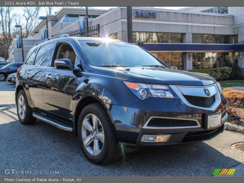 Bali Blue Pearl / Taupe 2011 Acura MDX
