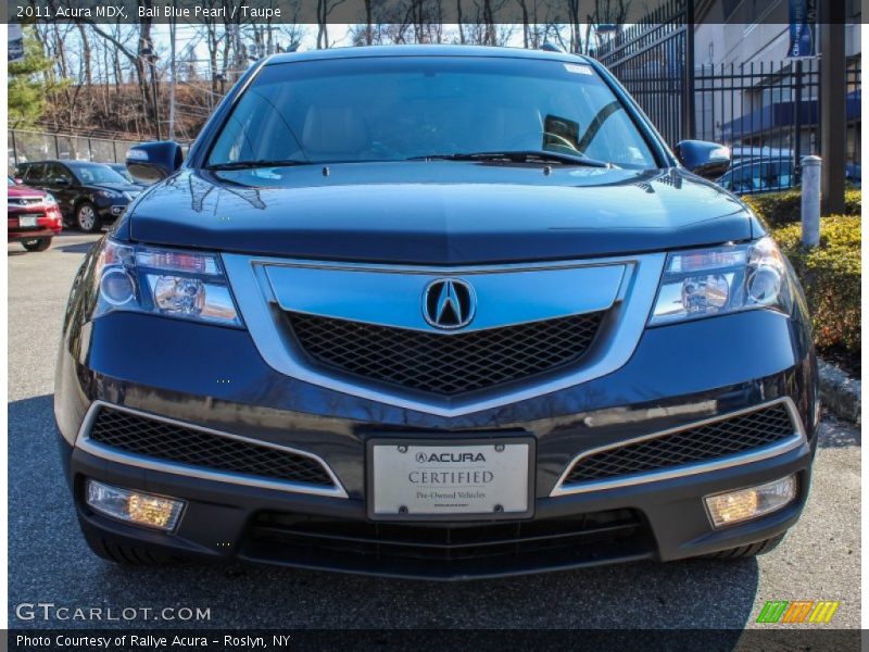 Bali Blue Pearl / Taupe 2011 Acura MDX