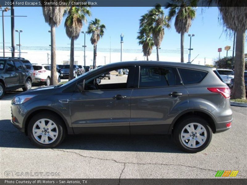 Sterling Gray / Charcoal Black 2014 Ford Escape S