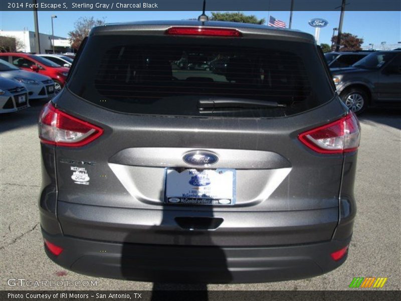 Sterling Gray / Charcoal Black 2014 Ford Escape S