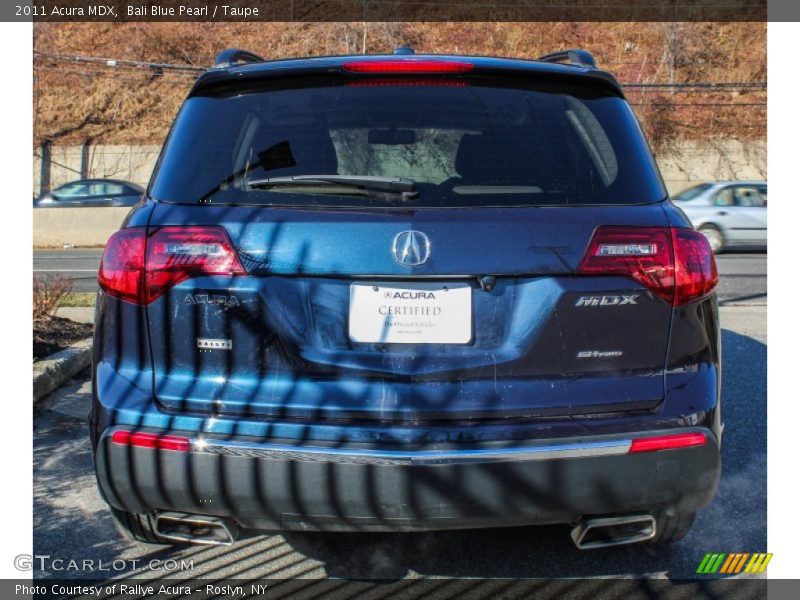 Bali Blue Pearl / Taupe 2011 Acura MDX