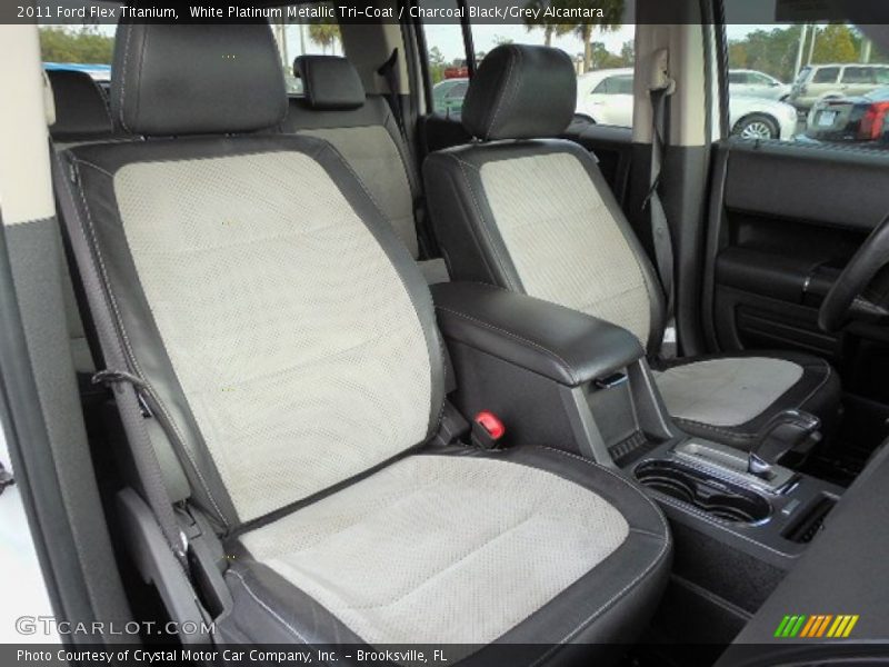Front Seat of 2011 Flex Titanium