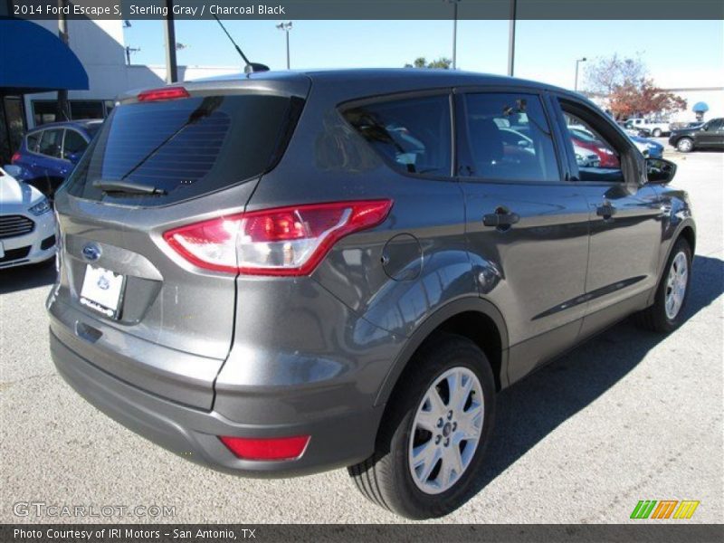 Sterling Gray / Charcoal Black 2014 Ford Escape S