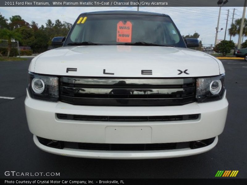  2011 Flex Titanium White Platinum Metallic Tri-Coat